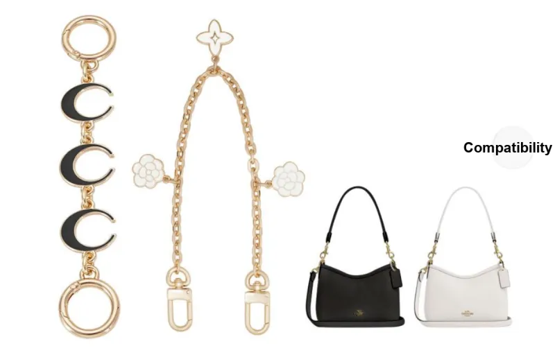 GUYI Metal Bag Accessory Women's Gold-16