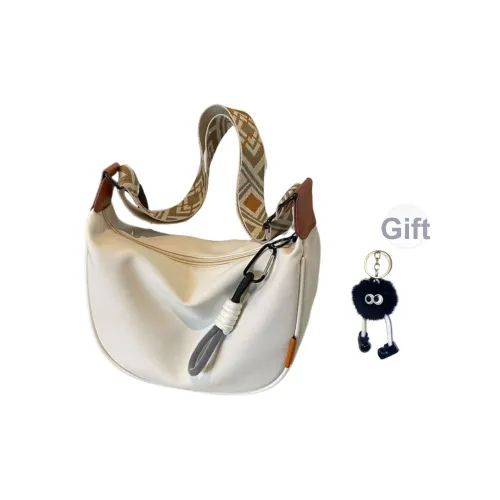 Tonlion Oxford Crossbody Bag Large Unisex White Black Тонлион Оксфорд Кроссбоди Сумка Большая Унисекс Белый Черный