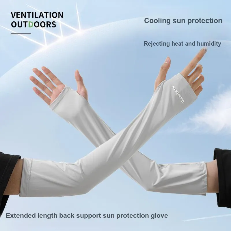 Shizhu Polyamide Sun Protection Sleeves Unisex-2