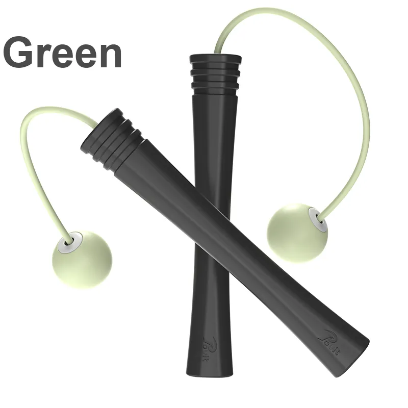 POVIT Fitness Training Non Countable Jump Ropes Adults Handle PP, Rope PVC Plastic 3m-18