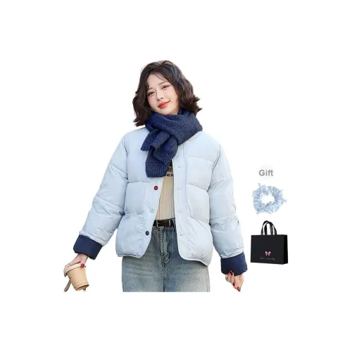 OYANXI Синий Женские пуховики