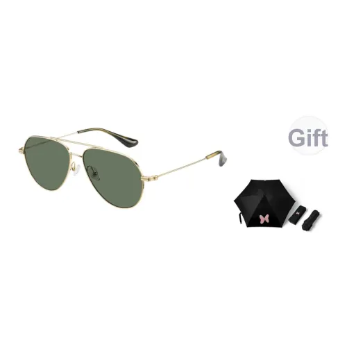 MUJOSH Пластина And Металл Авиатор Солнцезащитный На открытом воздухе Рыбалка Driving Защита глаз Солнцезащитные очки Унисекс Металл Серебряный