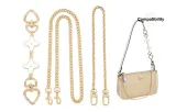 Four-Leaf Clover Extender Chain (Heart Clasp)+Chain 90cm+Decorative Chain 40cm
