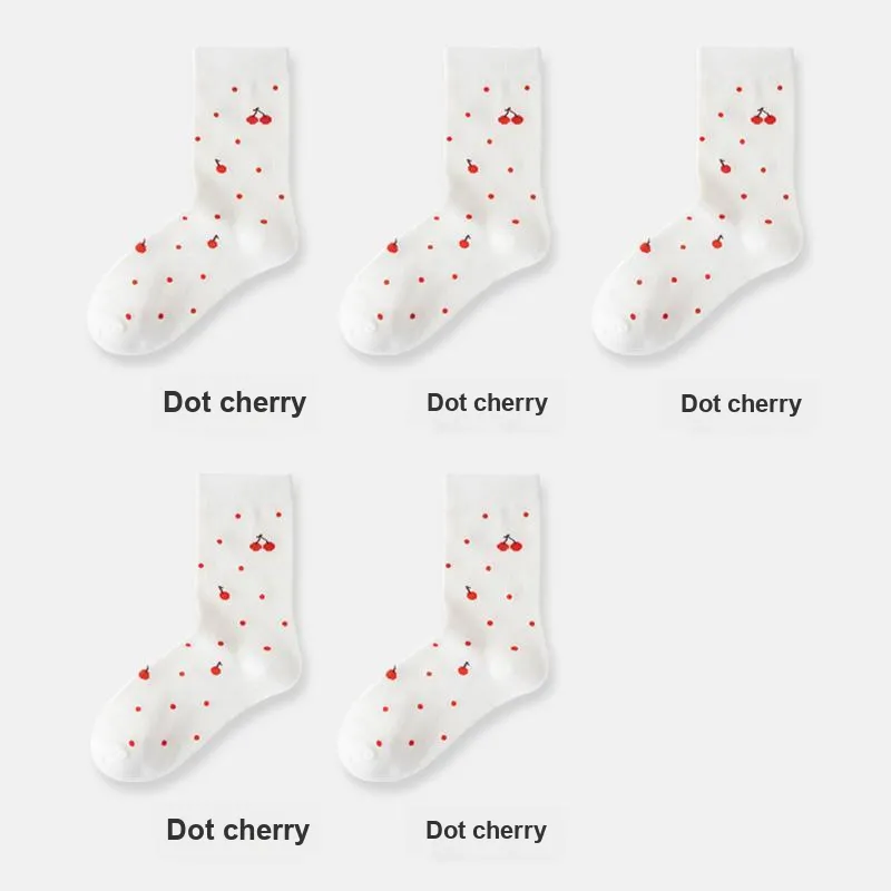 H YXIANG Mid Calf Socks Women's Combo Set-33
