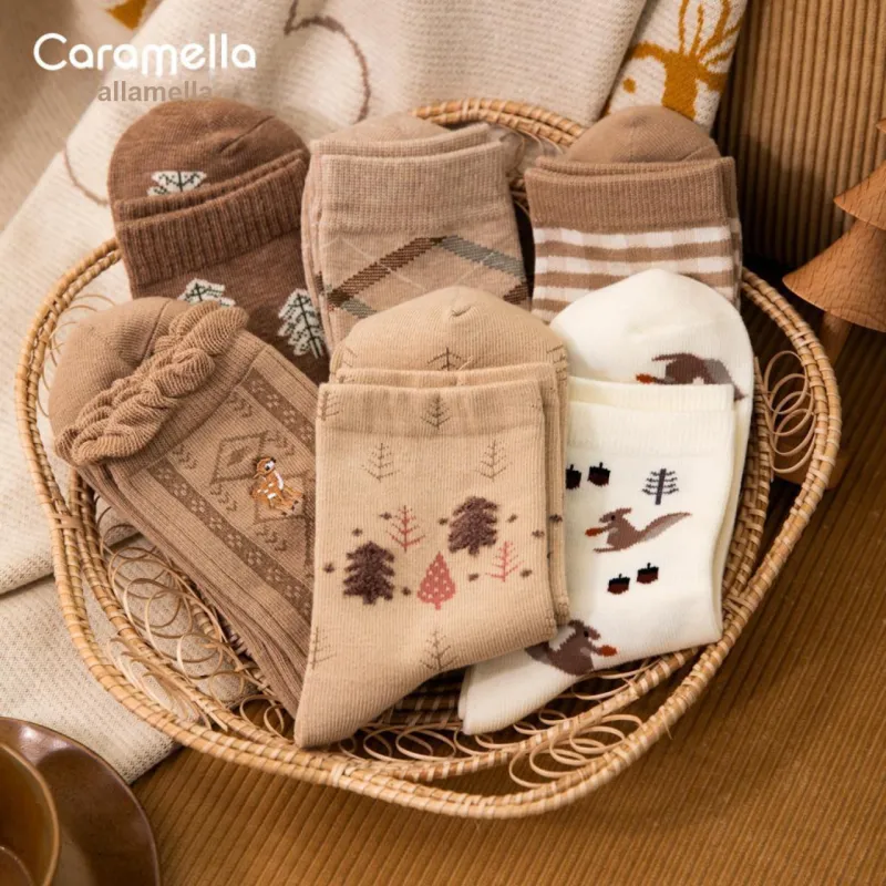 Caramella Mid Calf Socks Women's-6