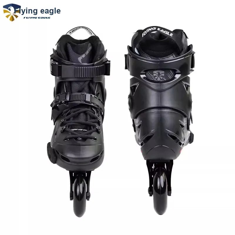 FLYING EAGLE Inline Skates PP+PU Casual Street Shooting Beginner Unisex 36 46 F5S Black Red-3