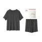 Dark Gray-Men's-Short-Sleeved Shorts