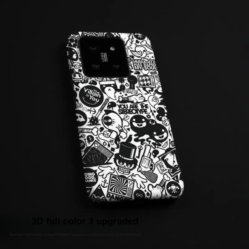 Keshami PC Material Egg Crushing Fully Enclosed Impact Resistant Matte Phone Cases Compatibility  Xiaomi 15 Pro/14 Pro-6
