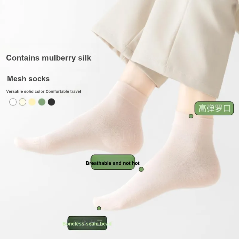 AUGUST Mid Calf Socks Women's 5 Pack-3