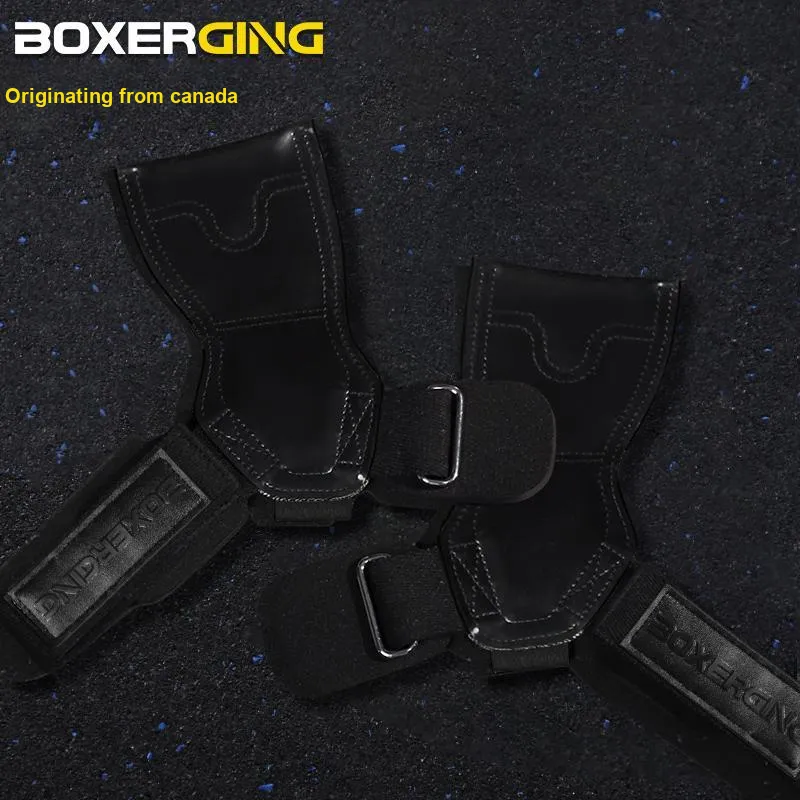 BOXERGING Weightlifting Belts / Gym Gloves Palm Protection-20