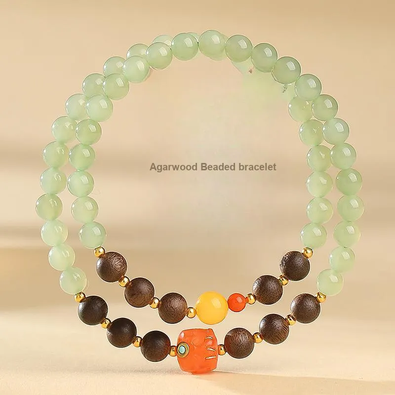 MUSHENGYUAN Fragrance Agarwood Bracelets Women's-1
