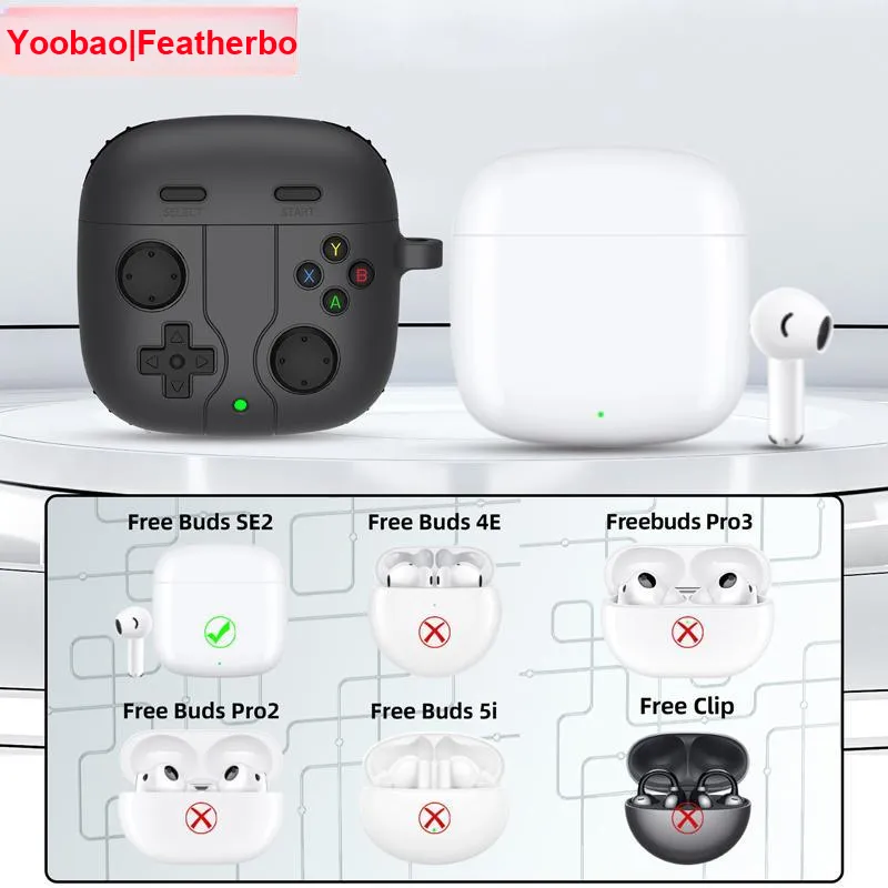 Yoobao Compatibility  Huawei Buds SE3/2 Silicone Game Console Design Headphone Cases-2