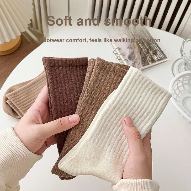 Lan Miao Mid Calf Socks Women's 7 Pack-11