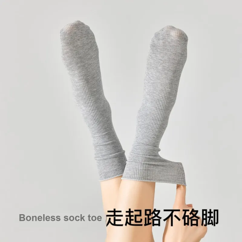 Temooues Mid Calf Socks Women's Combo Set-1