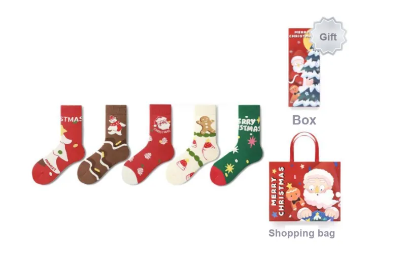 Primeet Mid Calf Socks Unisex Combo Set-7
