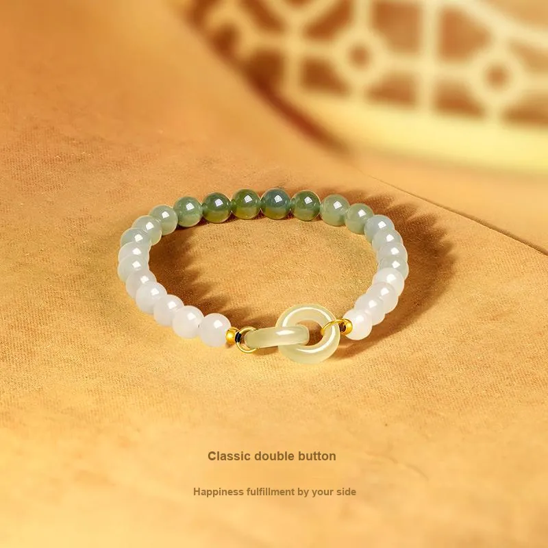 ZHOU LIU FU Bracelets Green Jade Women's-1