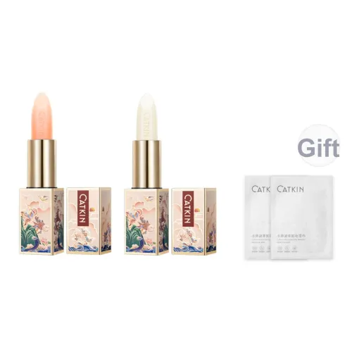 CATKIN Spring River And Лунная ночь Lip Balm 2 шт Термочувствительный Изменяющий цвет Помада Питательный