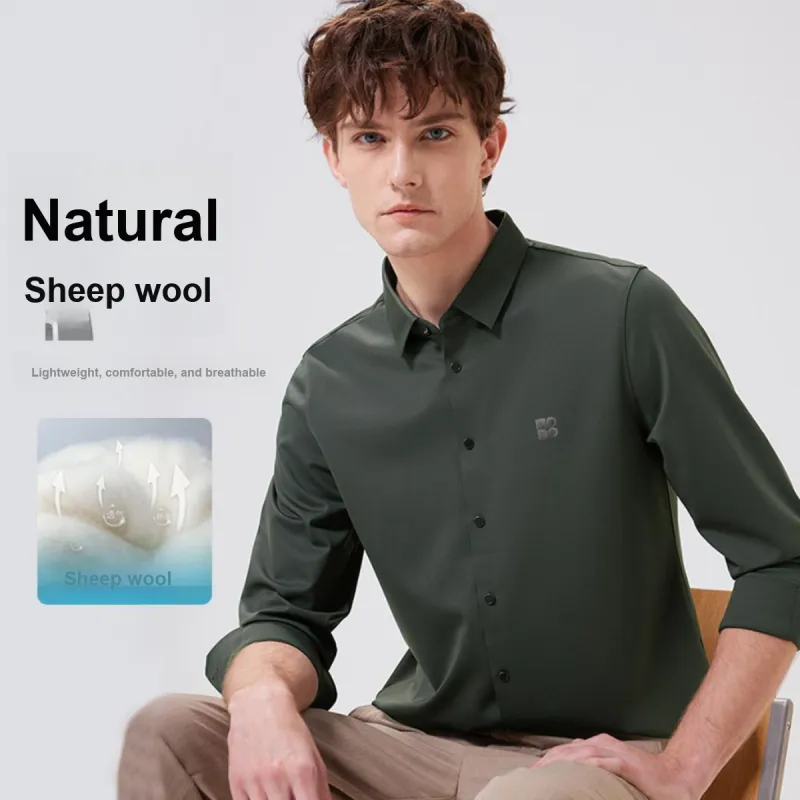 Red bean Polo Shirts Men-2