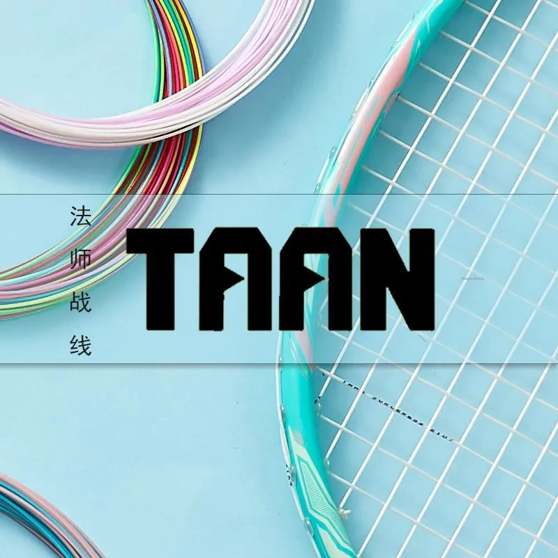 TAAN Stretchable Badminton Racket Strings High Polymer Nylon Competition And Training Specific Unisex 10m-1