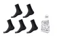 Black 5 Pack+Shopping Bag