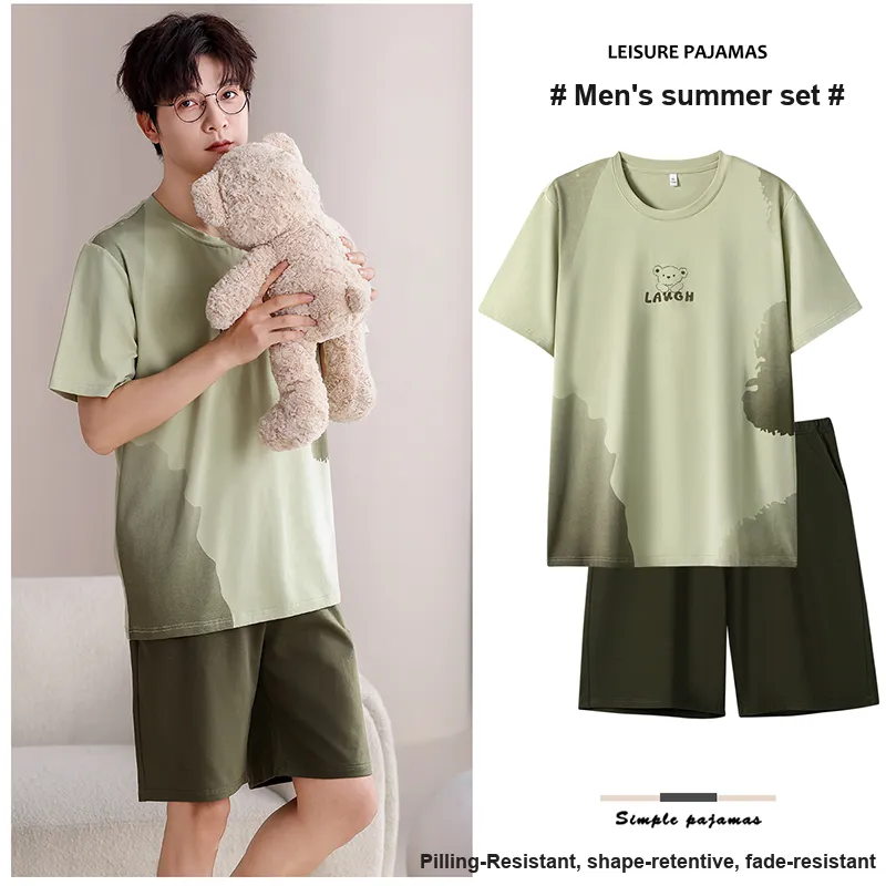 YUZHAOLIN Men Pajama Sets-6