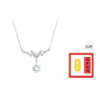 Chongqing Gold Store S925 Silver Necklaces Women's