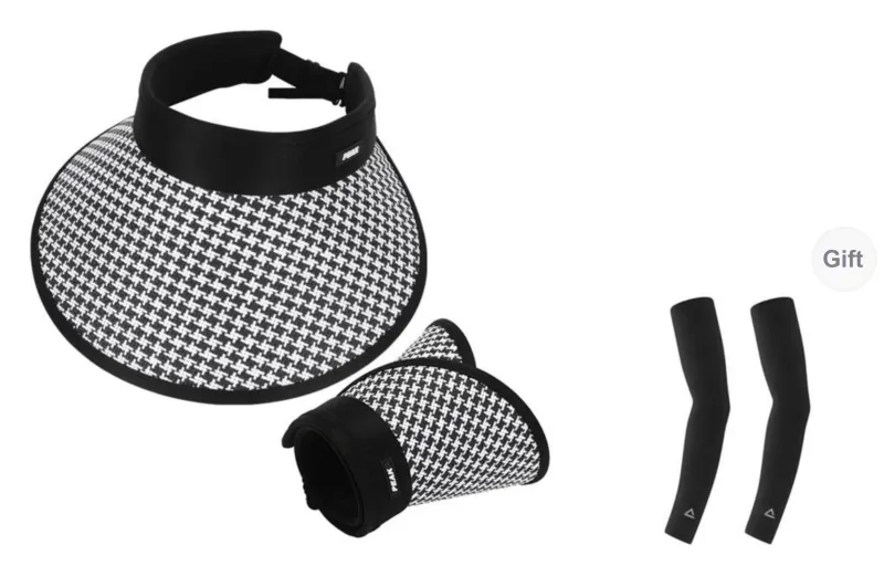 PEAK RIGHT Series Polyester Sun Protection Hats Unisex Ecru Black White-15