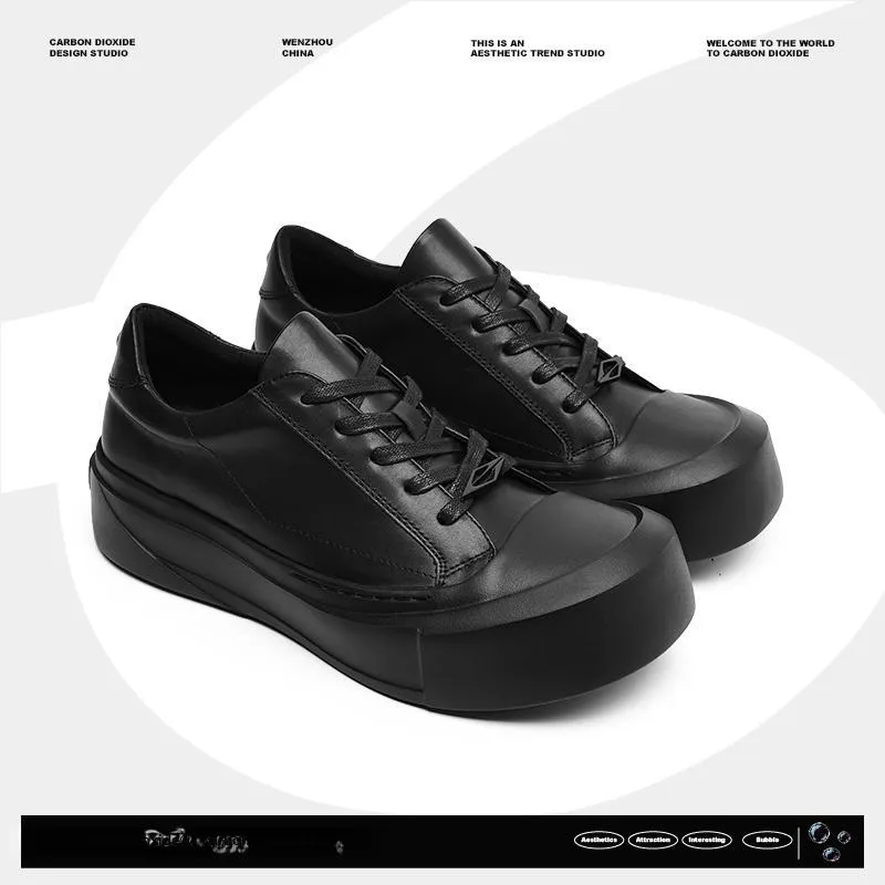 Baibianzhiheren Work Boots Unisex Black-2