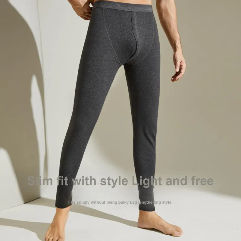 H YXIANG Men Thermal Pants-5