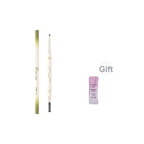 Hailunliren Двойная головка Fine Eyebrow Pencil Коричневый Серый Черный