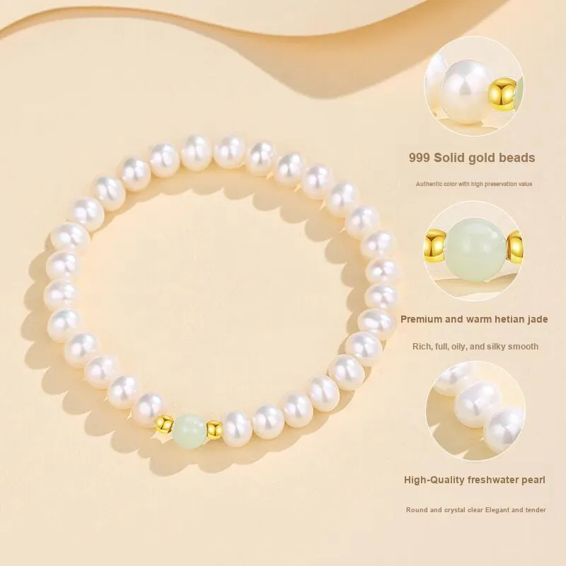 Princess Xuanjie Pearl Bracelets Unisex-3