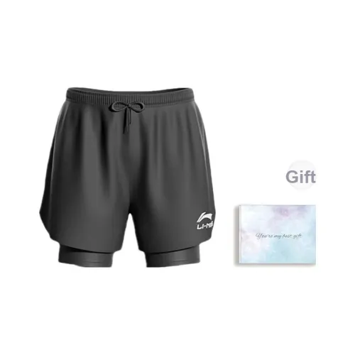 Лайнер Спортивные Шорты Унисекс Черный