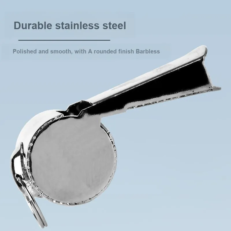 LENWAVE Referee / Coach Equipment Silver Stainless Steel Unisex-2