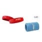 Red Hair Band+023 Blue Wrist Brace