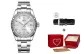 Bezel White Dial Steel Band