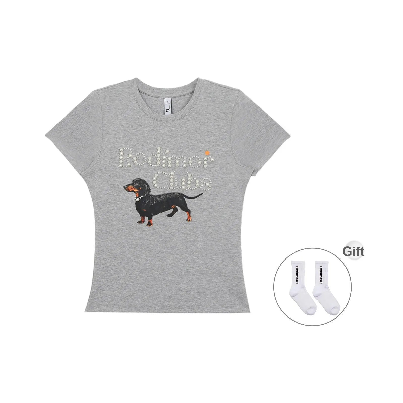 Redimor Фотиния Серый Женский T-Рубашка