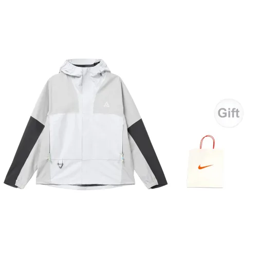 Nike Windbreaker Jackets Unisex Photon Grey+Gift Bag