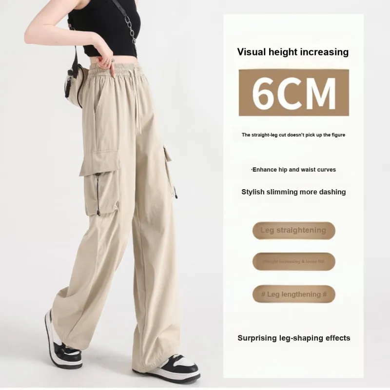 FAWENXIANGZI Cargo Pants Women's-3