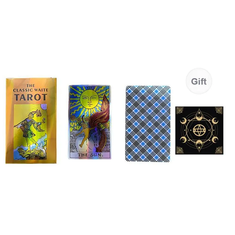 Imono Waite Tarot Card Deck, Tarot Multi English Edition Card Game, Casual Party Board Games-23