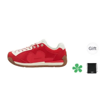 WE FLOWER Casual Shoes Unisex Low Top White