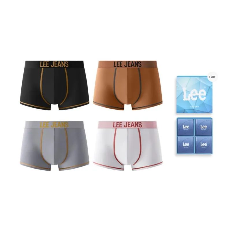 Lee Brilliant Underwear Gift Boxes Men's 4 Pack-0