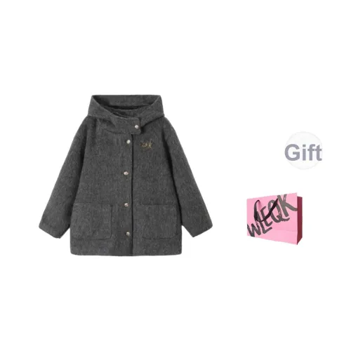 CTRTRC Серый Женский Пальто