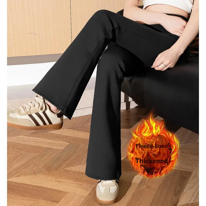 Tonlion High Rise Casual Pants Women's Black-2
