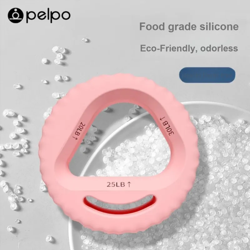 Pelplo O Silhouette Grip Solid Silicone Material Home Indoor Office All Unisex Wrist Fitness Training Loop-4