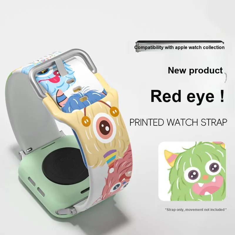 CHUANGYIDA Apple Compatibility Watch Band 135 200mm Silicone Material-1