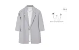 Light Gray (Includes Brooch)