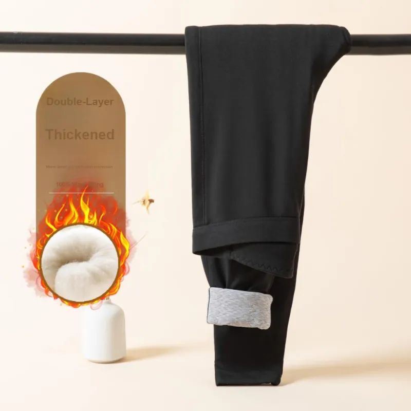 H YXIANG Thermal Pants Women's Black-1