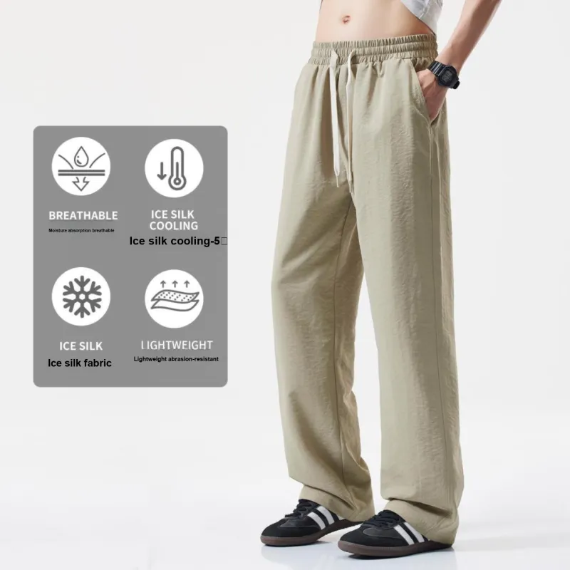 WOOD SOON Casual Pants Unisex-4