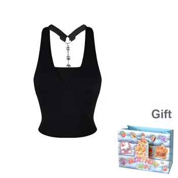 QUIET ANGEL Tank Top Women's Black Top