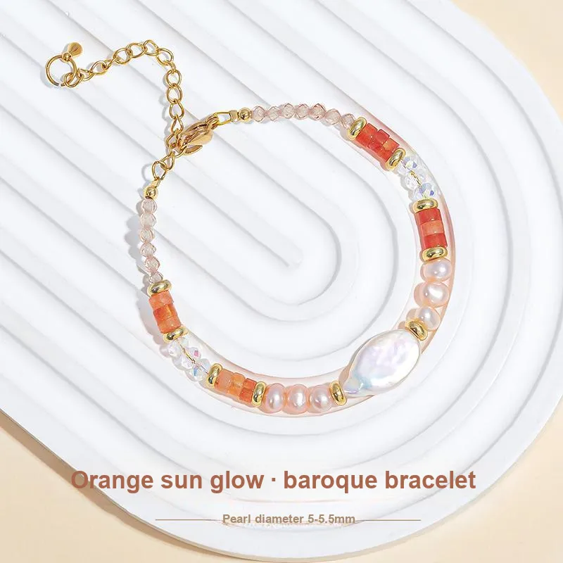 Taste The Color Freshwater Pearl Bracelets Women's-1